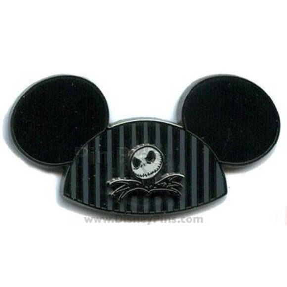 Disney Pin Jack Skellington Nightmare Christmas NBC Mickey Mouse Ear‎ Hat 49875 - Picture 1 of 1